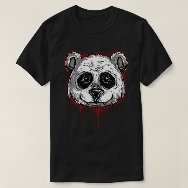 Spooky Panda T-Shirt (Design vorne)