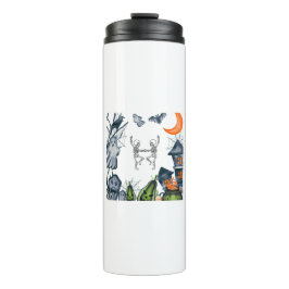 Spooky Party Frame tee shirt Thermosbecher