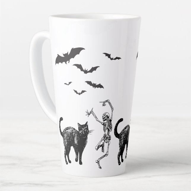 Spooky-Party Milchtasse (Linke Ecke)