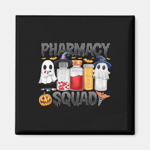Spooky Pharmacy Squad Ghost Pills Pharmakokinetik Magnet