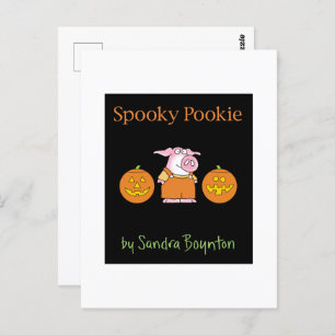 SPOOKY POOKIE von Sandra Boynton Postcard Postkarte