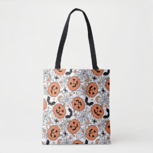 Spooky Pumpkin Halloween Pattern
