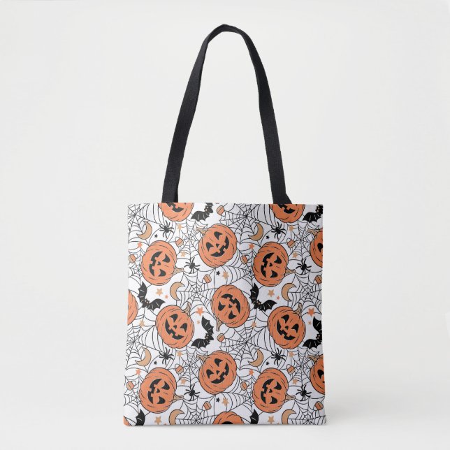 Spooky Pumpkin Halloween Pattern (Vorderseite)