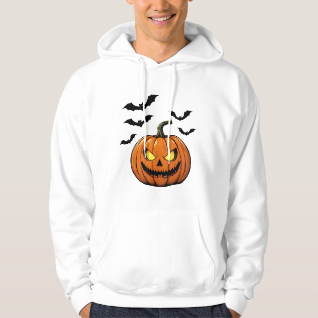 Spooky Pumpkin Hoodie | Autumn Fall sweet shirt (Vorderseite)