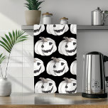 Spooky Pumpkin Pattern | Frohe Halloween Geschirrtuch<br><div class="desc">Spooky Pumpkin Pattern | Frohe Halloween</div>
