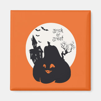 Spooky Pumpkin Trick oder Behandlung Magnet
