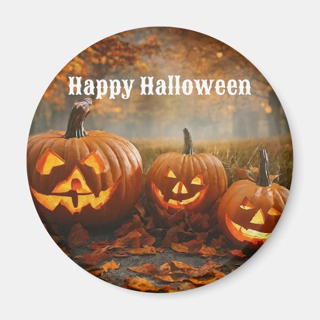 Spooky Pumpkins Family Collection Magnet (Vorne)