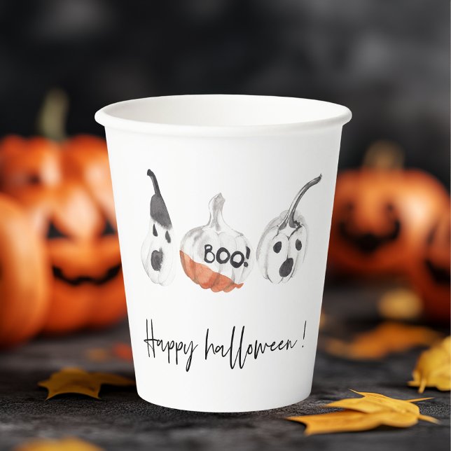 Spooky Pumpkins Party | Frohe Halloween Pappbecher (Von Creator hochgeladen)
