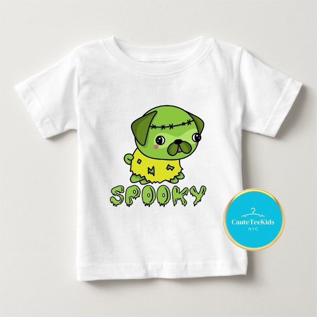 Spooky Puppy Niedlich Kids Halloween T - Shirt (Von Creator hochgeladen)