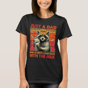 Spooky Racoon nur ein Vater, der immer wieder mit T-Shirt