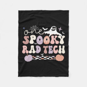 Spooky Radiology Tech Halloween Krass Technologe R Fleecedecke
