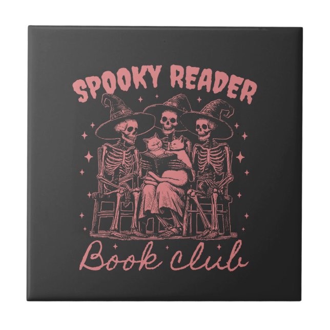 Spooky Reader Buchclub D Rot Fliese (Vorderseite)