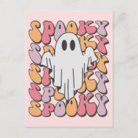 Spooky Retro Ghost