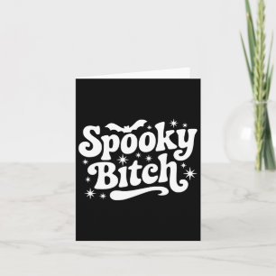 Spooky Retro Halloween Hexenko Zitat Sprichwort Ts Karte
