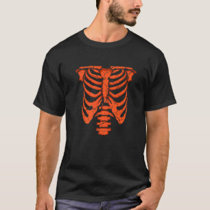Spooky Ribcage Nerveller T-Shirt