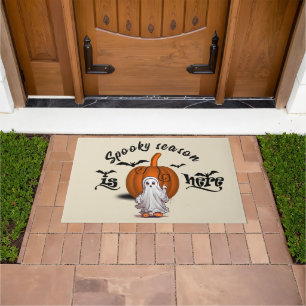 Spooky Saison ist hier lustig Fußmatte