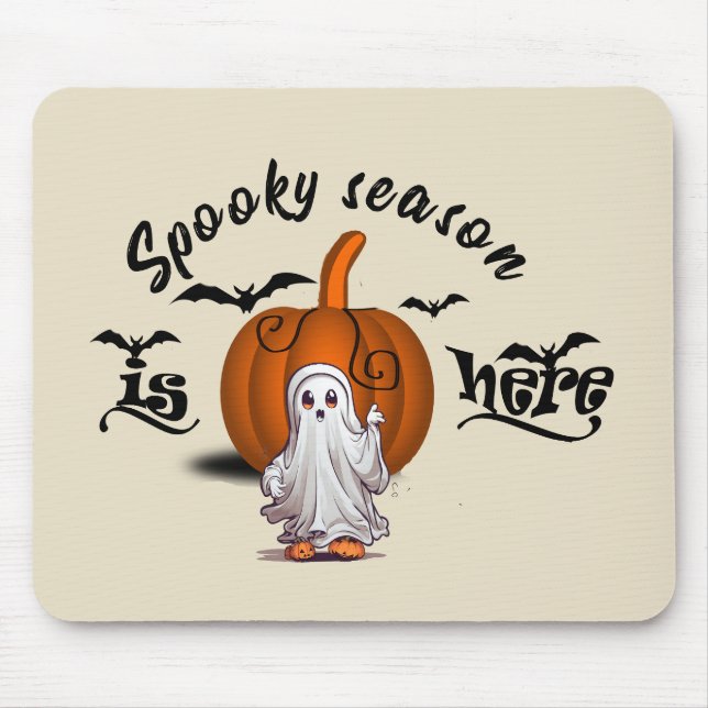 Spooky Saison ist hier lustig Mousepad (Vorne)