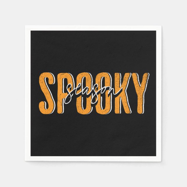 Spooky-Saison Serviette (Vorderseite)