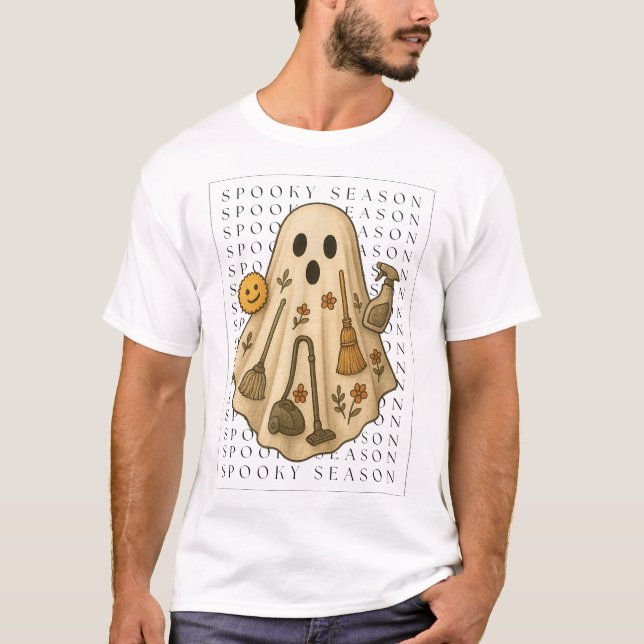 Spooky Saisonreinigung T-Shirt (Vorderseite)