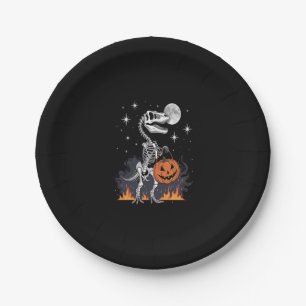 Spooky Saurus Halloween Dinosaur Pappteller