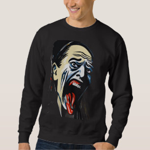 Spooky Screenshot Halloween Idee, Kostümideen Shir Sweatshirt