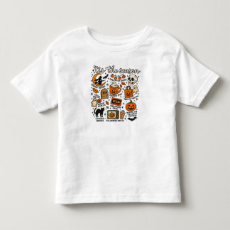 Spooky Season Checkliste Halloween Kleinkind T-shirt