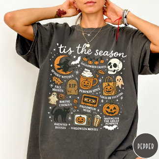 Spooky Season Checkliste Halloween T-Shirt