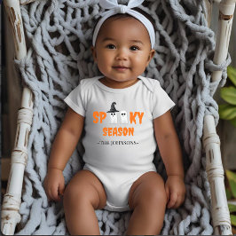 Spooky Season - erstes Halloween-Outfit Baby Strampler