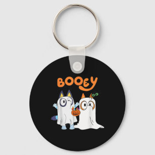 Spooky Season Funny Ghost Booey Halloween für Männ Schlüsselanhänger