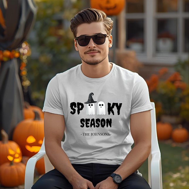 Spooky Season Ghost Shirt - Funny Halloween T-Shir (Von Creator hochgeladen)