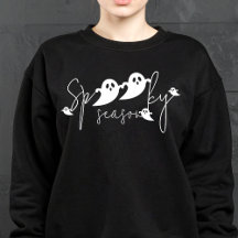Spooky Season Ghost Silhouetten Modernes Halloween