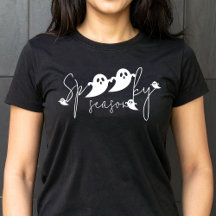 Spooky Season Ghost Silhouetten Skript Halloween