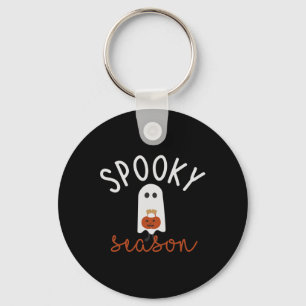 Spooky Season Ghost Spaß Niedlich Halloween Kostüm Schlüsselanhänger