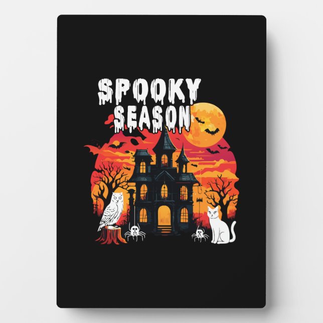 Spooky Season Halloween (2) Fotoplatte (Vorderseite)