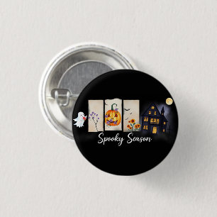 Spooky Season Halloween Button