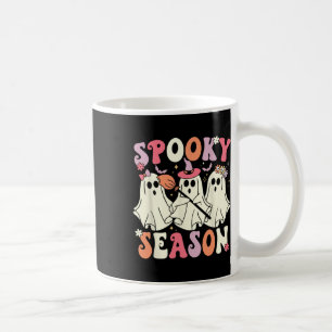 Spooky Season Halloween Ghost Kostüm Retro Groovy Kaffeetasse