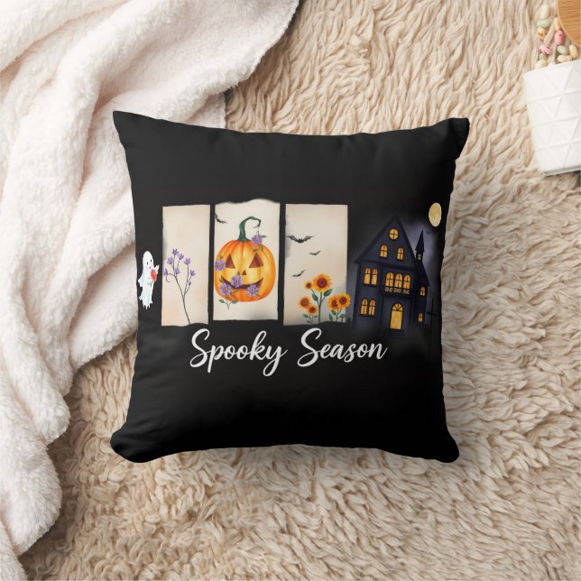 Spooky Season Halloween Kissen (Decke)