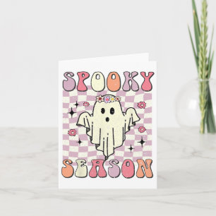 Spooky Season Halloween-Kostüm Karte