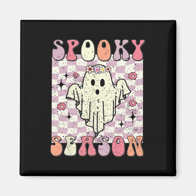 Spooky Season Halloween-Kostüm Magnet (Vorne)