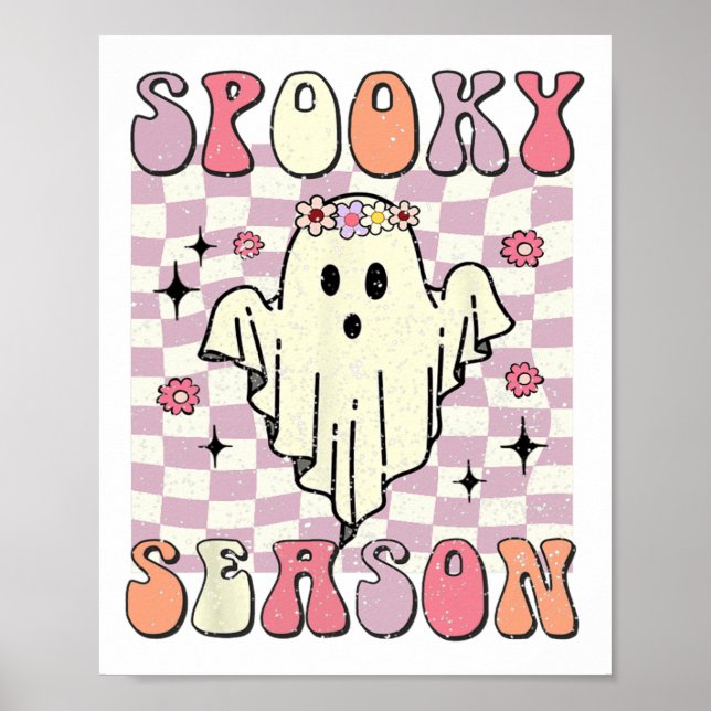 Spooky Season Halloween-Kostüm Poster (Vorne)