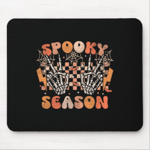 Spooky Season Halloween Skeleton Kostüm Retro Gro Mousepad