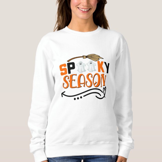 Spooky Season Halloween Sweatshirt (Vorderseite)