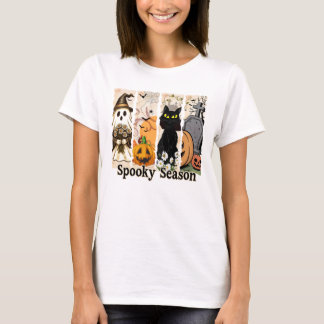 Spooky Season Halloween T‑Shirt T-Shirt