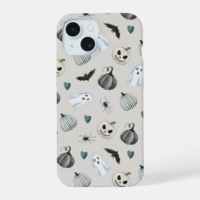 Spooky Season iPhone 15 Hülle (Rückseite)