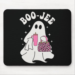 Spooky Season Niedlich Ghost Halloween Kostüm Boo- Mousepad