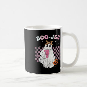 Spooky Season Niedlich Ghost Halloween Kostüm Bouj Kaffeetasse