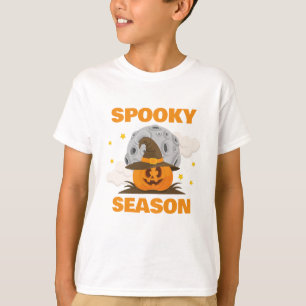Spooky Season Niedlich Orange Pumpkin Halloween T-Shirt