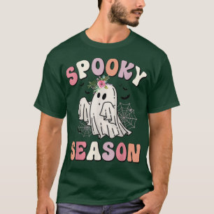 Spooky Season Oktober Halloween Ghost Quote Sprich T-Shirt