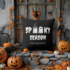 Spooky Season Pillow - Modernes Halloween Dekor Kissen
