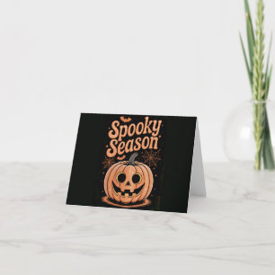 Spooky Season Pumpkin - Halloween-Party Einladung